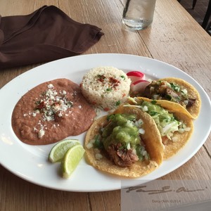 taco plate, Don Chido